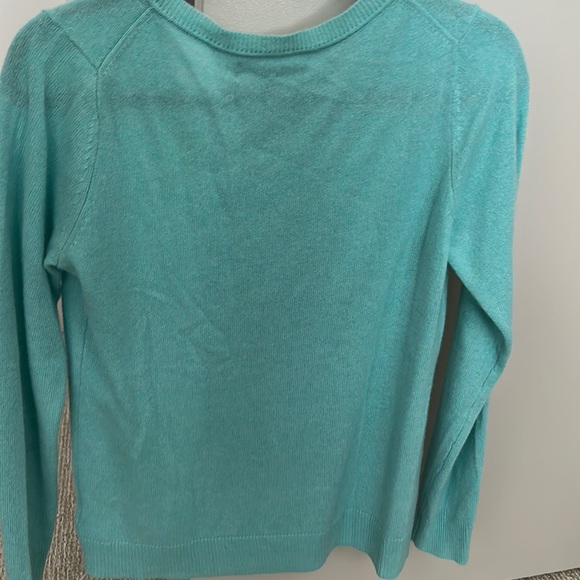 Tahari 100% 2 Ply Cashmere - Classic Fit - Small - Blue - Picture 2 of 4